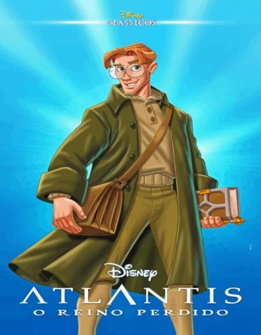 Disney Atlantis Milo Thatch Paint By Numbers