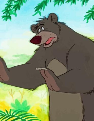 Baloo Jungle Adventure Paint By Numbers
