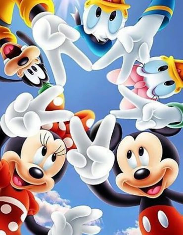 Disney Magic Characters Paint By Numbers