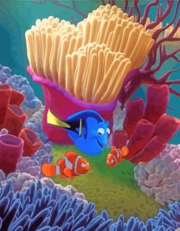 Nemo Reef Adventure Paint By Numbers