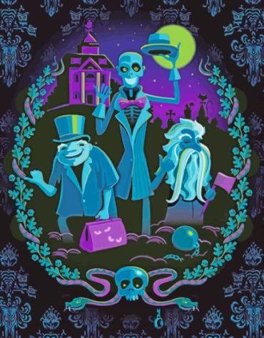 Disney Ghostly Hitchhikers Paint By Numbers