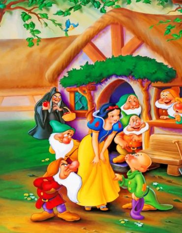 Snow White Disney Magic Paint By Numbers