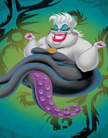 Ursula The Little Mermaid Paint By Numbers
