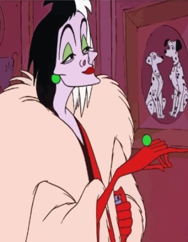 Disney's Cruella Paint By Numbers