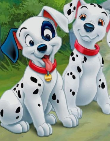Disney Dogs Animations Paint By Numbers