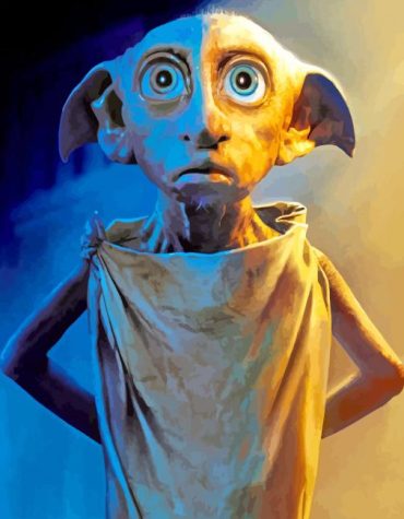 Dobby Hogwarts Magic Paint By Numbers