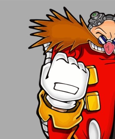 Doctor Eggman Cartoon Paint By Numbers