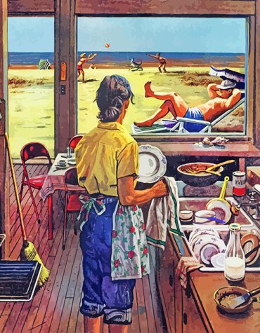 Retro Beach Vibes Paint By Numbers