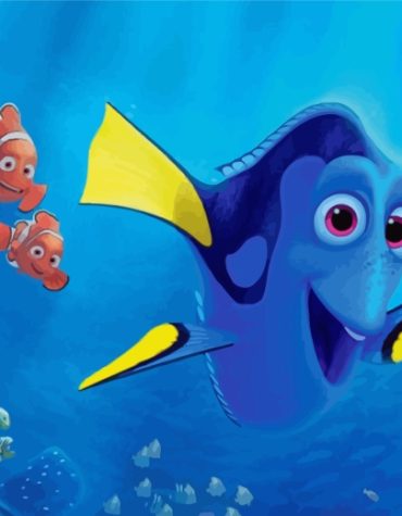 Dory Nemo Sea Adventure Paint By Numbers