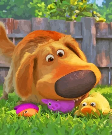 Doug Up Animation Paint By Numbers