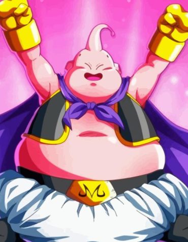 Majin Dragon Ball Anime Paint By Numbers