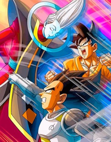 Dragon Ball Z Adventure Paint By Numbers