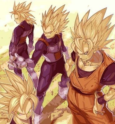 Dragon Ball Z Anime Paint By Numbers