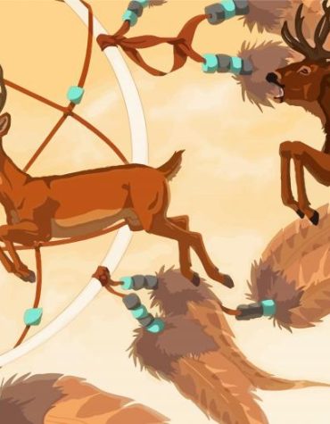 Deer Dream Catcher Animals Paint By Numbers