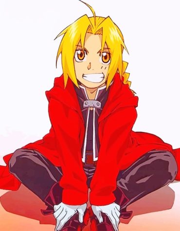 Edward Elric Anime Paint By Numbers