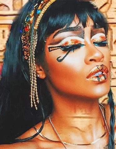 Traditional Egyptian Beauty Paint By Numbers