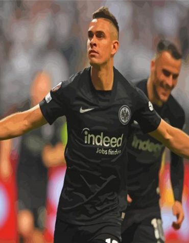 Eintracht Frankfurt Players Paint By Numbers