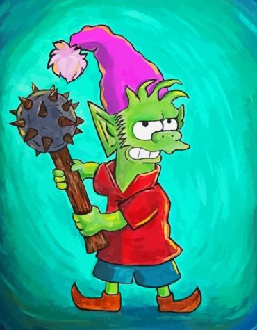 Elfo in Disenchantment Paint By Numbers