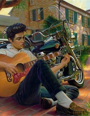 Elvis Presley Graceland Paint By Numbers