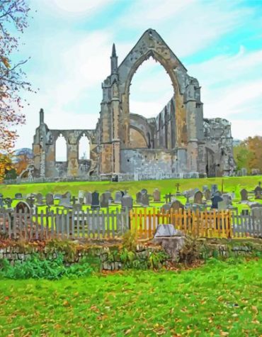 Explore Bolton Abbey in England Paint By Numbers