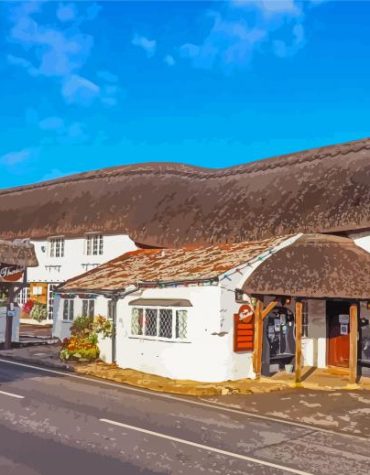 Charming Croyde Houses Paint By Numbers