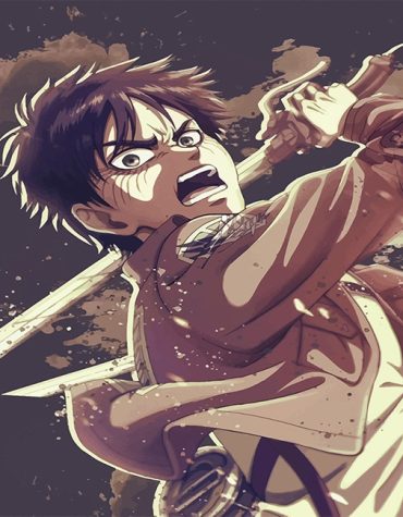 Eren Jaeger Anime Paint By Numbers
