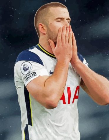 Eric Dier Sports Icon Paint By Numbers