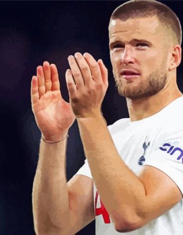 Eric Dier Famous Footballer Paint By Numbers