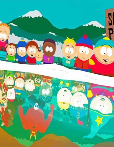 Eric Cartman and South Park Cast Paint By Numbers