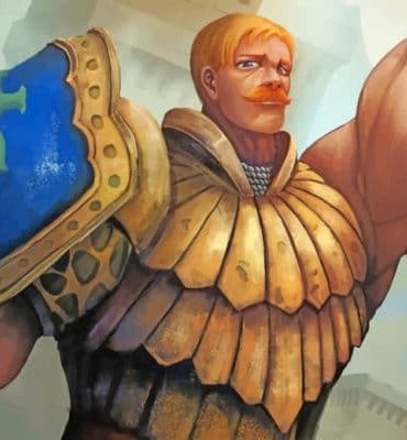 Escanor Anime Art Paint By Numbers