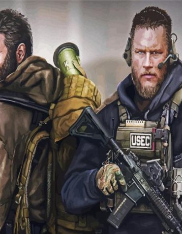 Escape From Tarkov Gaming Experience Paint By Numbers