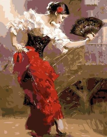 Flamenco Dancers Paint By Numbers