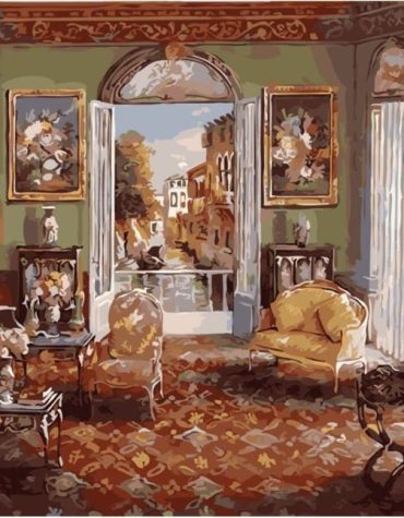 Europe Room Vintage Paint By Numbers