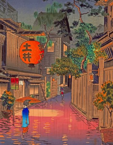 Tokyo Streets Paint By Numbers