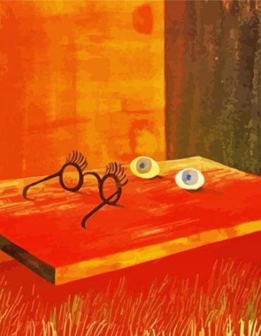 Remedios Varo Abstract Eyes On The Table Paint By Numbers