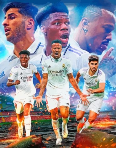 Real Madrid Football Stars Paint By Numbers