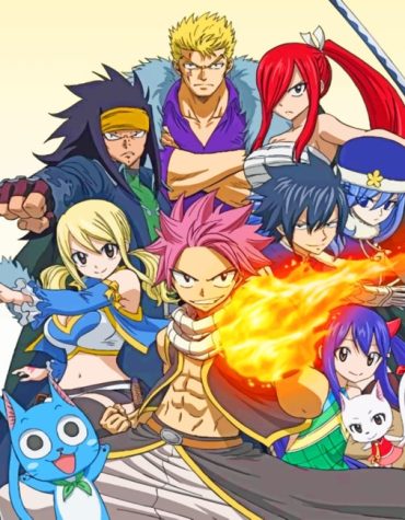 Fairy Tail Anime Paint By Numbers