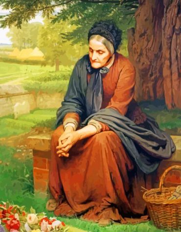 Charles Edward Perugini Woman Paint By Numbers