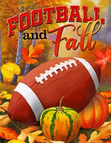 Autumn Football Scene Paint By Numbers