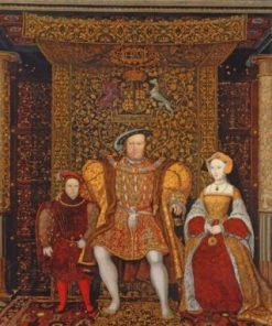 Henry VIII Royal Family Paint By Numbers