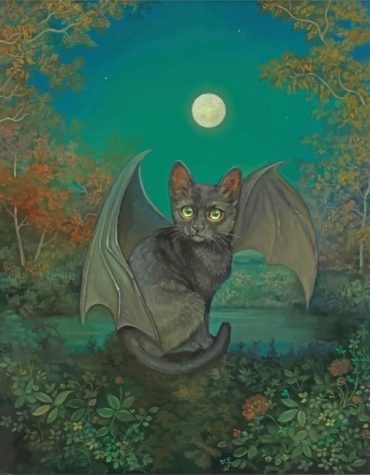 Fantasy Bat Cat Painting Kit