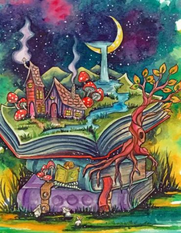 Magical Fantasy Lands Paint By Numbers