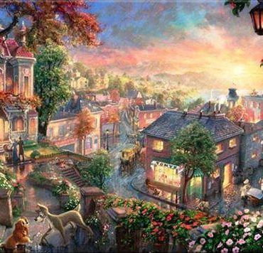 Fantasy Cityscape Paint By Numbers