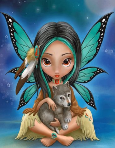 Fantasy Fairies Paint By Numbers