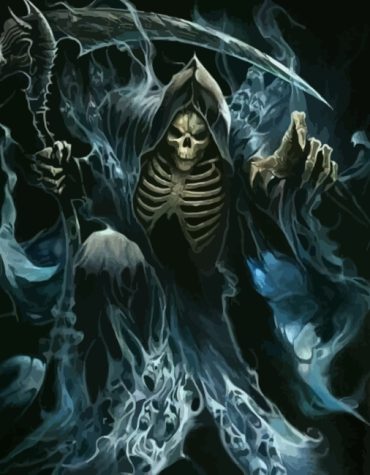Fantasy Grim Reaper Paint By Numbers
