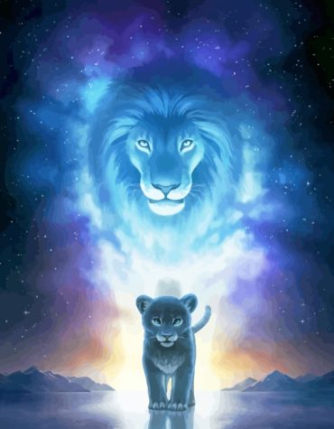 Fantasy Lion Cubs Paint By Numbers