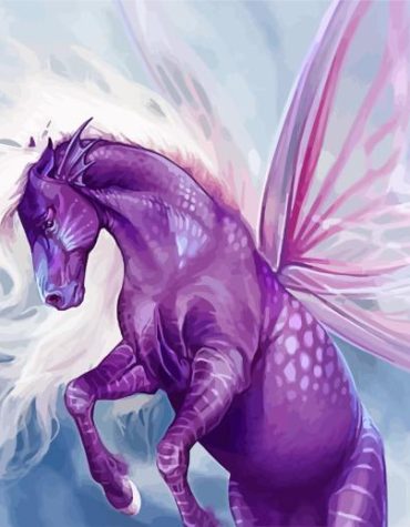 Fantasy Horse Paint By Numbers