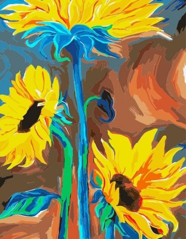 Sunflower Fantasy Paint By Numbers