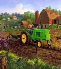 Country Harvest Farm Paint By Numbers