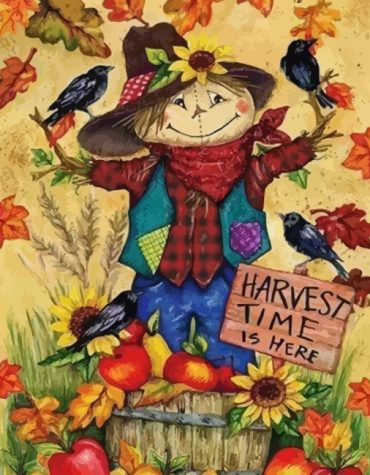 Scarecrow Fields Paint By Numbers